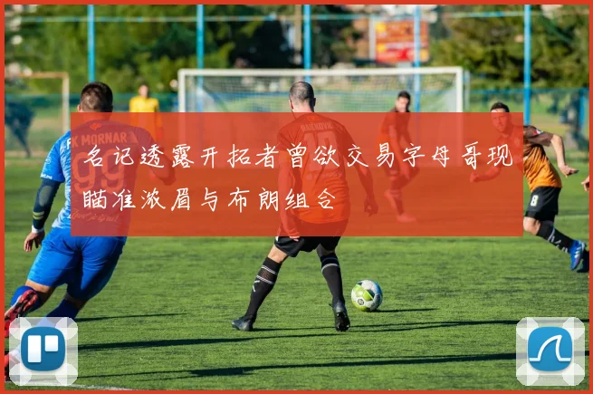 名记透露开拓者曾欲交易字母哥现瞄准浓眉与布朗组合