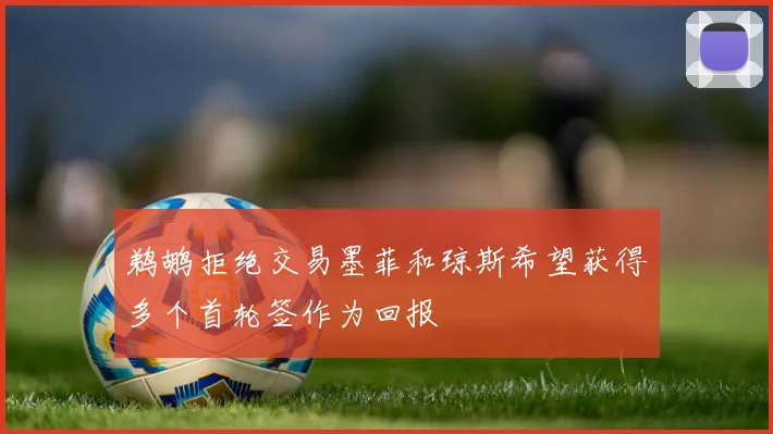 鹈鹕拒绝交易墨菲和琼斯希望获得多个首轮签作为回报